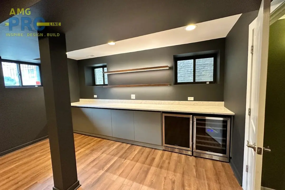 Kitchen remodeling in Naperville, IL by AMG Proline