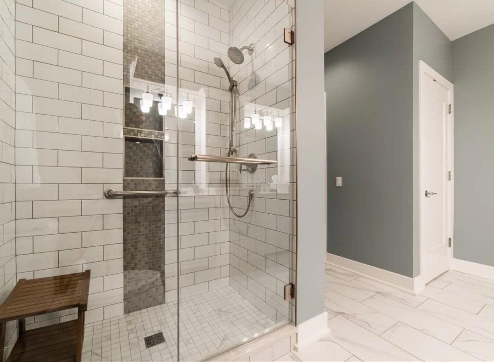 Modern bathroom remodeling in Chicago by AMG Proline