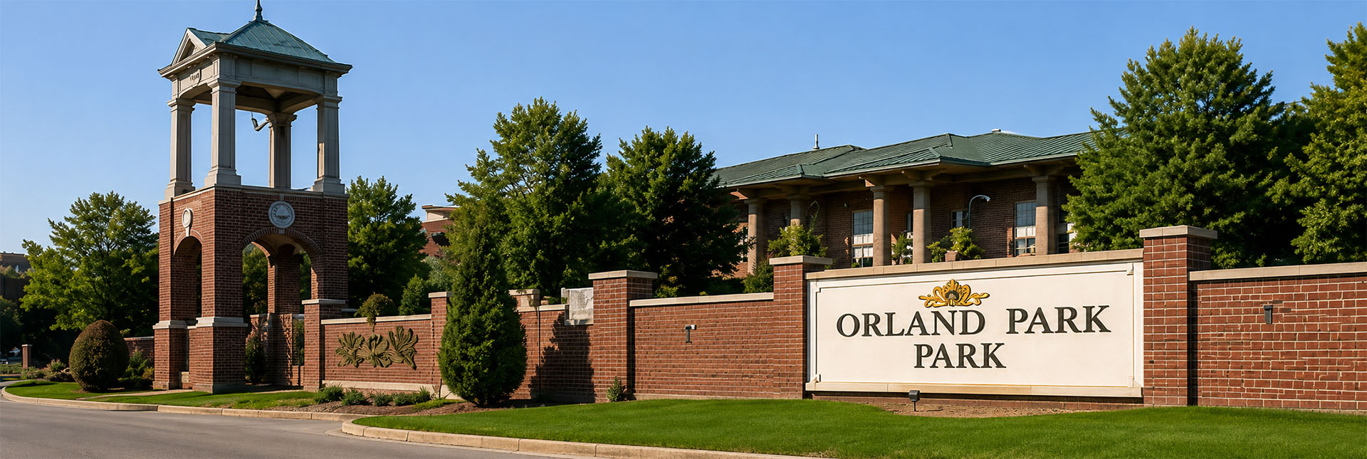 orland-park-il-entrance-sign-remodeling Orland Park IL entrance sign - AMG Proline remodeling service area