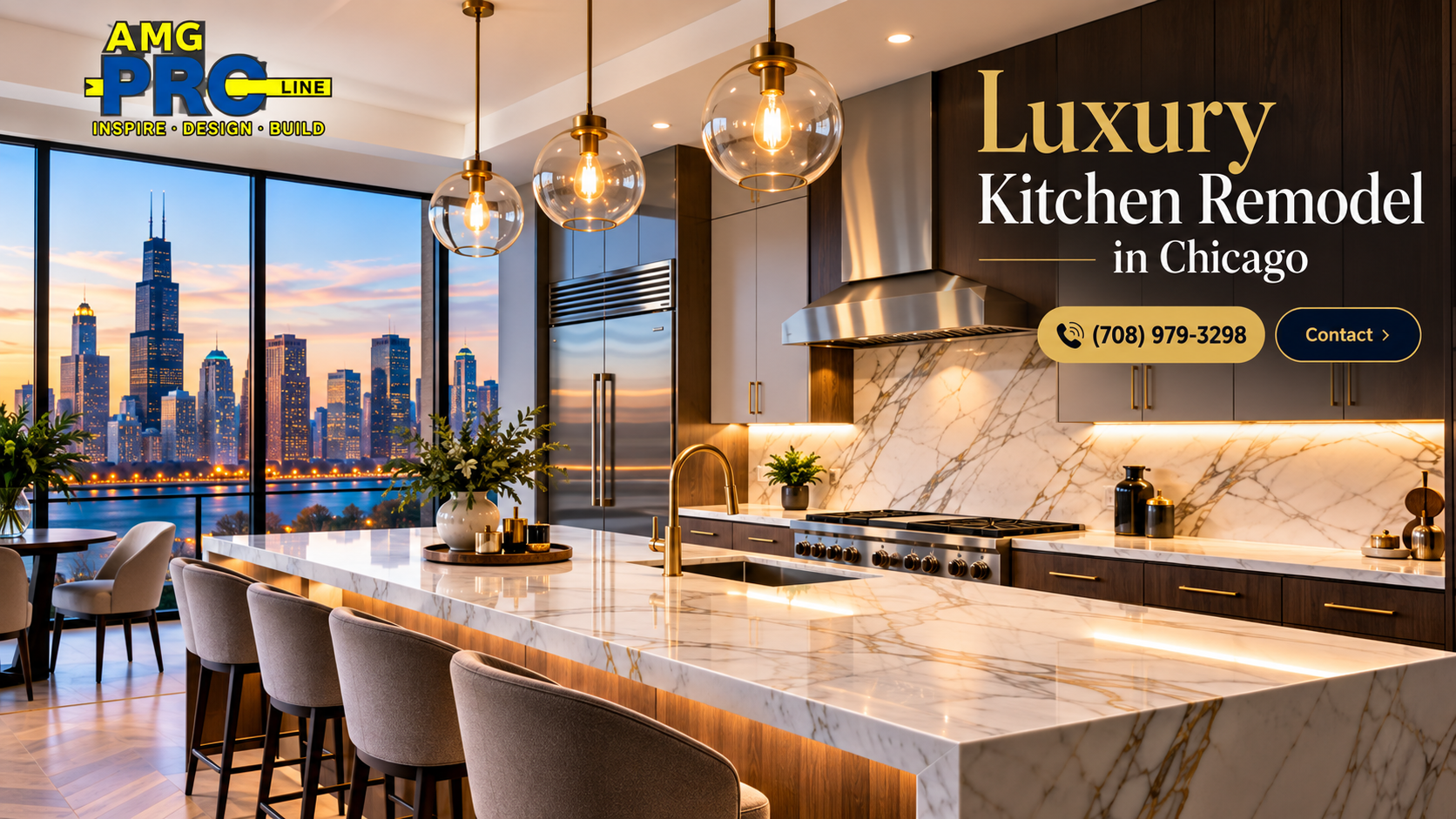 Luxury Kitchen Remodel in Chicago