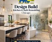 Design build kitchen and bath remodeling Chicago by AMG PROLINE